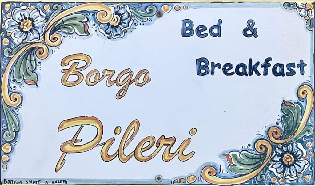 B&B Borgo Pileri Mazzarino Bagian luar foto